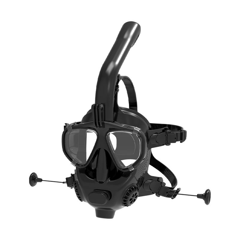 スキューバダイビング用180度視野シュノーケリングダイビング - Snorkel Mask Full Face のレビューと価格