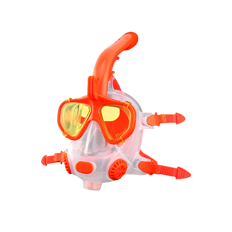 スキューバダイビング用180度視野シュノーケリングダイビング - Snorkel Mask Full Face のレビューと価格