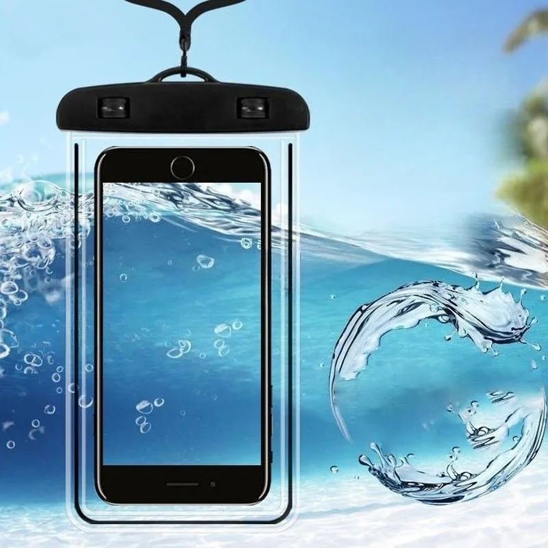 1Pc 透明携帯電話防水ポーチ屋外ビーチプール水泳漂流ダイビ - Pool Cover Waterproof のレビューと価格