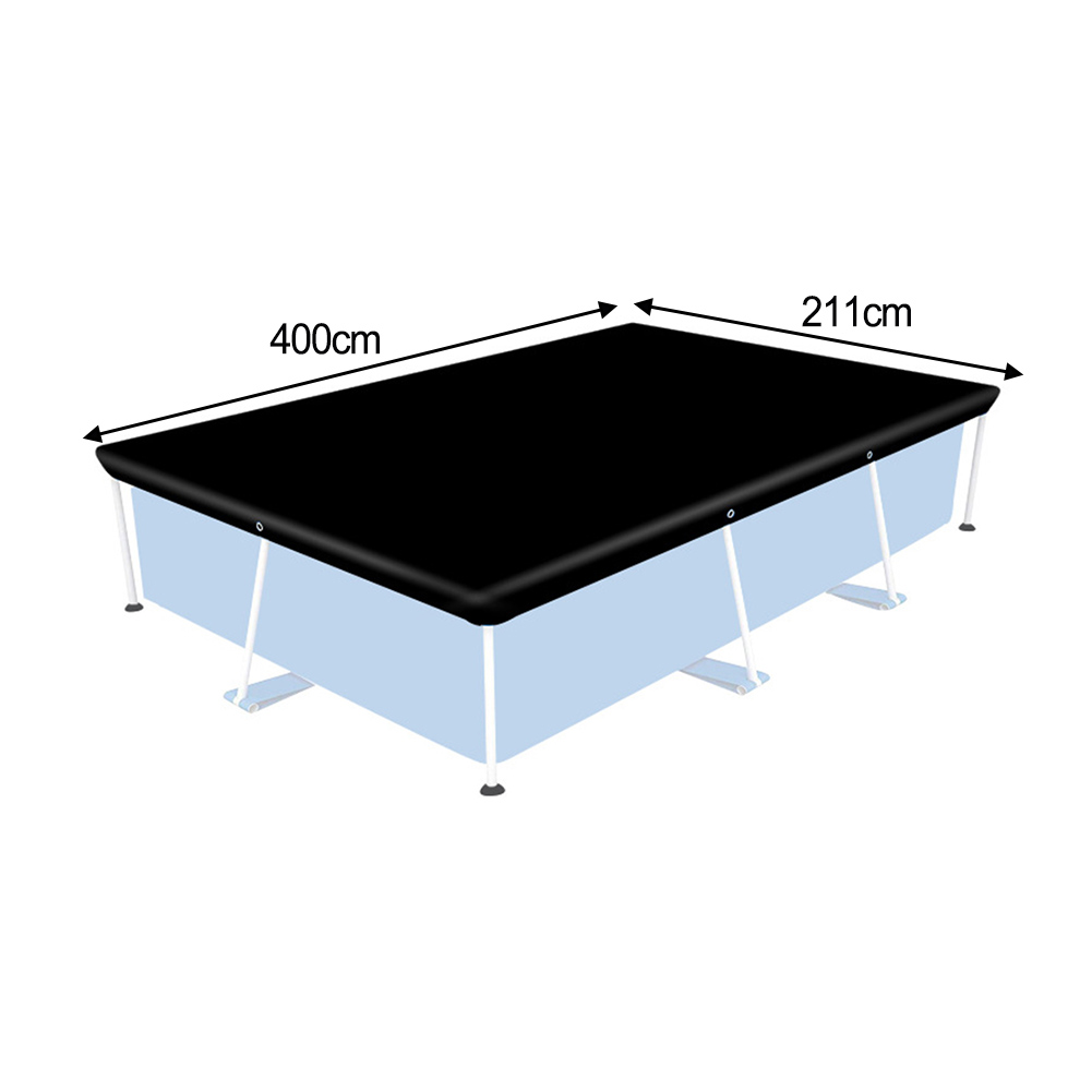 プールカバーフレームプール用 210D 長方形プールカバープ - Pool Cover Waterproof のレビューと価格