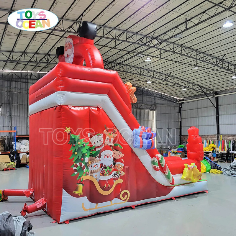 カスタマイズ可能な屋外用クリスマスインフレータブル滑り台、乾 - Water Slide Inflatable のレビューと価格