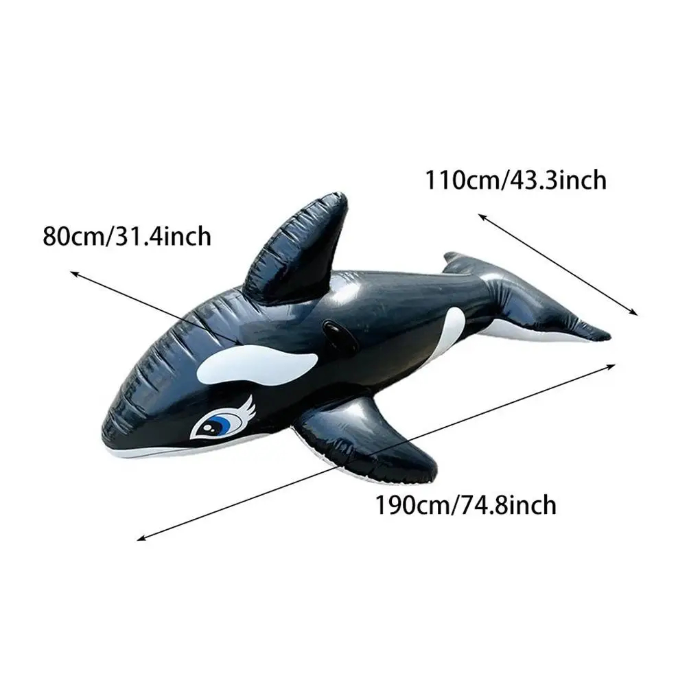 巨大なクジラのインフレータブルフローティングベッドプール水泳 - Pool Float Ring Inflatable のレビューと価格