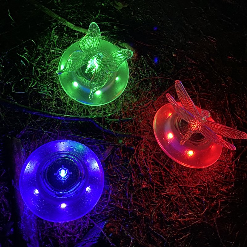 屋外ソーラーマルチカラーフローティングウォーターランプヴィラ - Pool Light Solar Rechargeable のレビューと価格