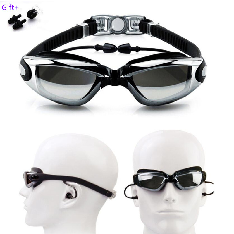 男性と女性のための防曇ゴーグル,調整可能なシリコンダイビング - Swim Goggles Anti Fog Uv のレビューと価格