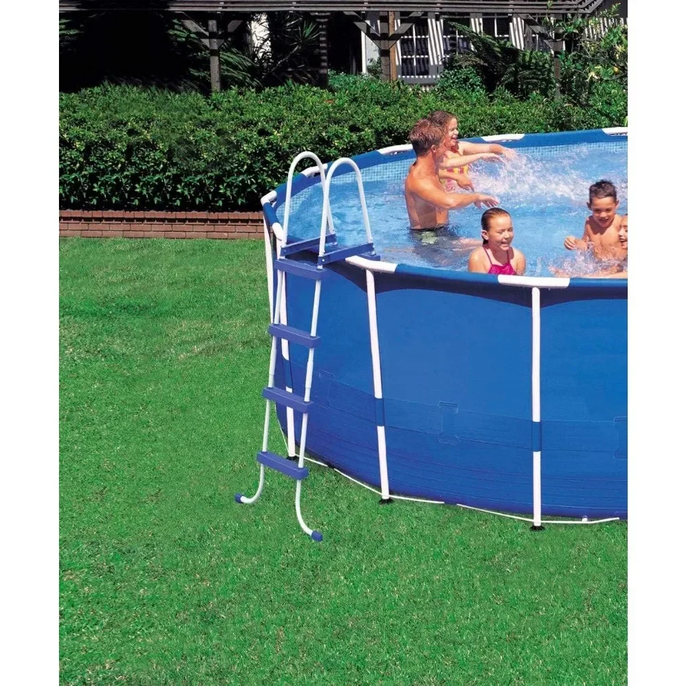 28241EH 15フィート x 48インチ メタルフレーム - Pool Ladder Above Ground のレビューと価格