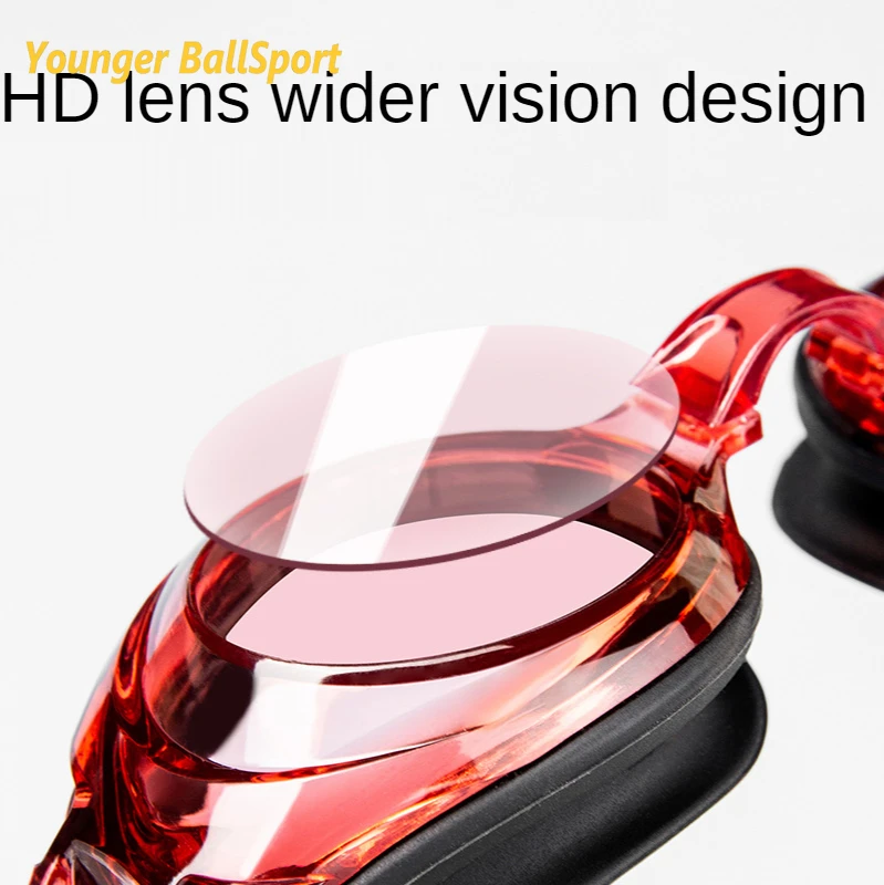 近視水泳ゴーグル女性用水泳キャップ水泳メガネ防曇 UV 防水 - Swim Goggles Anti Fog Uv のレビューと価格