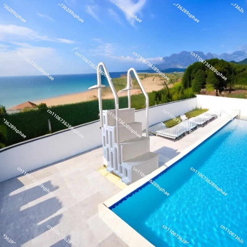 地上設置型プラスチック製BBプール用はしご、スイミングプール - Pool Ladder Above Ground のレビューと価格