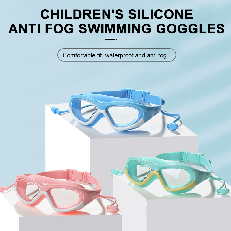 新しい子供用防水調節可能なBDivingシリコンUV保護防曇 - Swim Goggles Anti Fog Uv のレビューと価格