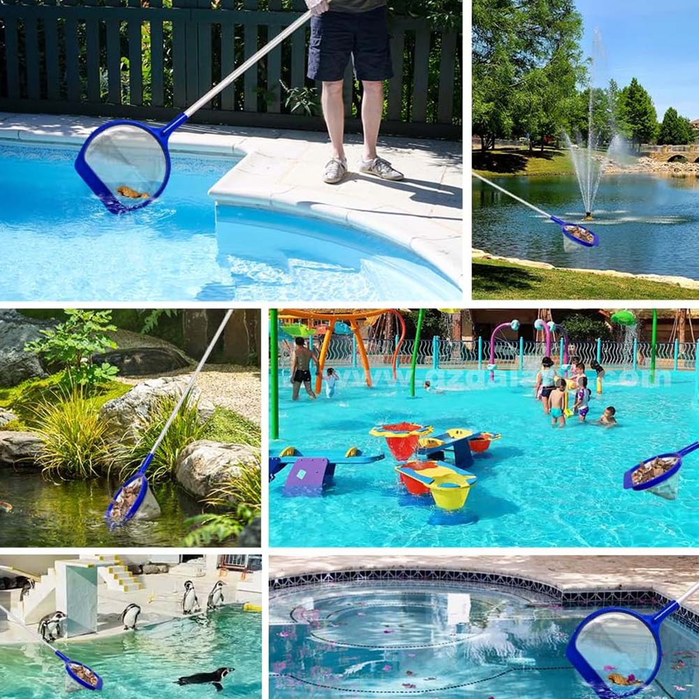 軽量プールスキマーネット、細かいメッシュ付き、水泳池、スパ、 - Pool Skimmer Net のレビューと価格