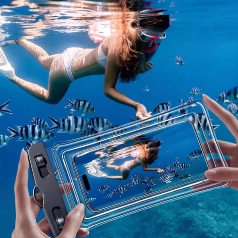 新しい防水電話ポーチ、ドリフトダイビング、水泳バッグ、水中ド - Pool Cover Waterproof のレビューと価格