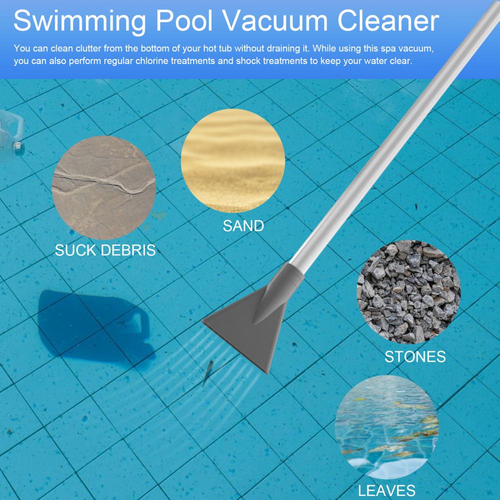取り外し可能なノズル付きのスイミングプール掃除機,魚の水の変 - Pool Vacuum Manual のレビューと価格