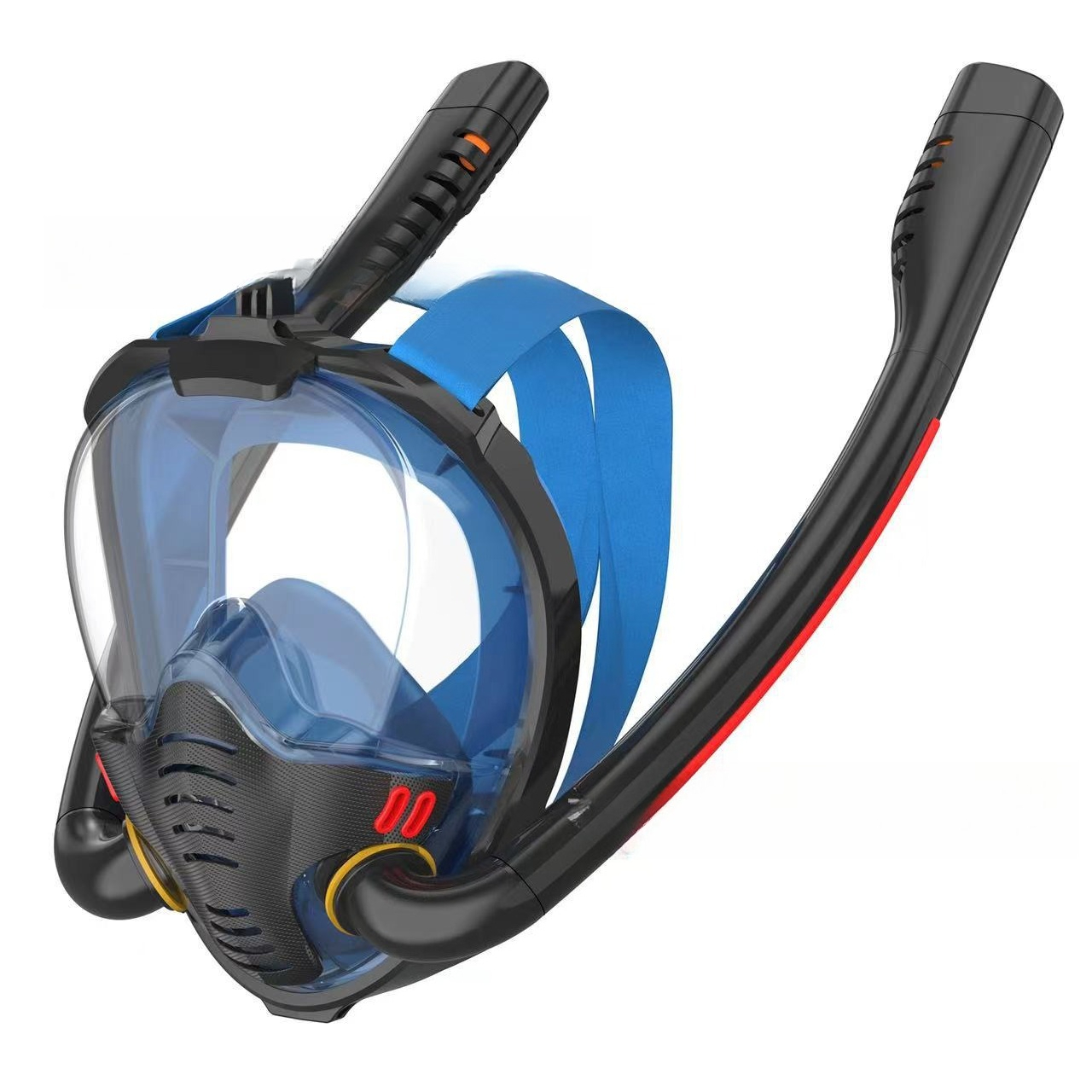 プロの大人 180 °   フルフェイスシュノーケルマスク  - Snorkel Mask Full Face のレビューと価格