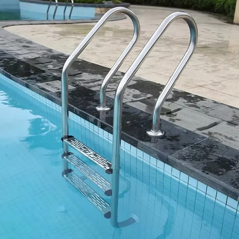 地上設置型ステンレス製3段・4段ステップ、厚さ1.0mm・1 - Pool Ladder Above Ground のレビューと価格