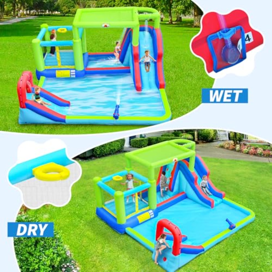 屋外用インフレータブルウォータースライドウォーターパーク、P - Water Slide Inflatable のレビューと価格