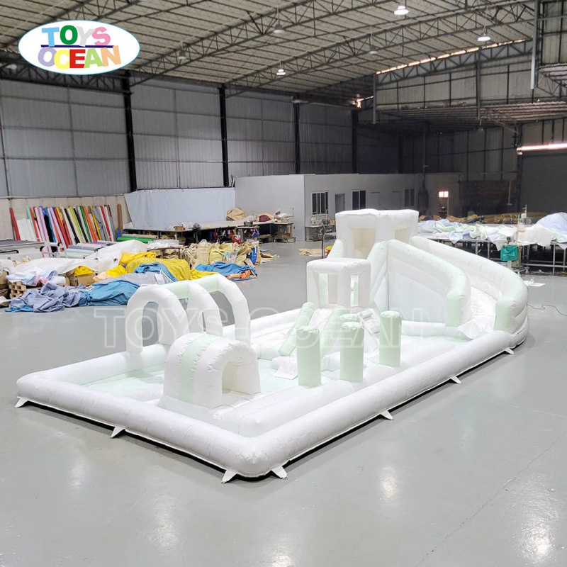 商業用インフレータブル水上障害物コース（スライドとプール付き - Water Slide Inflatable のレビューと価格