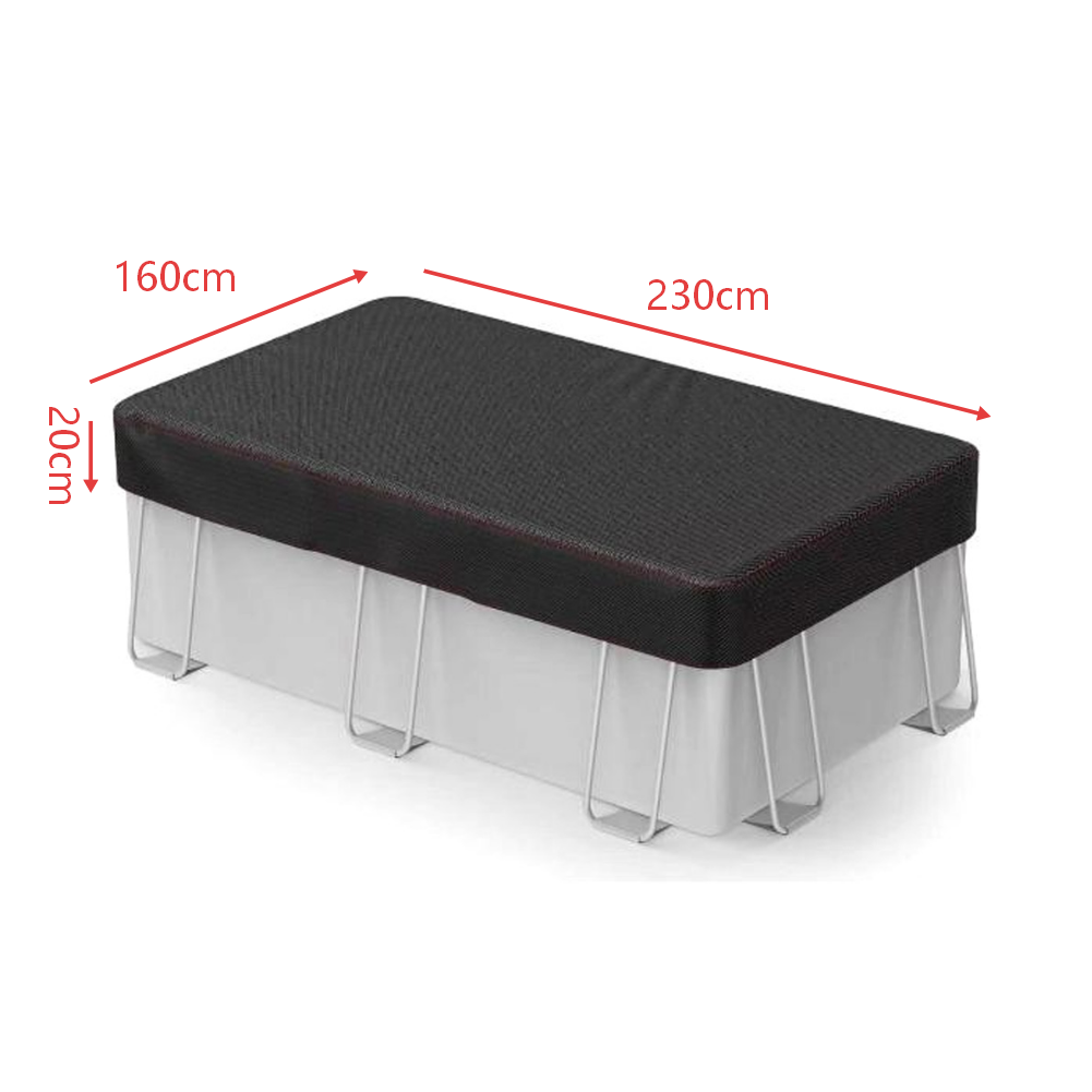 210Dオックスフォード生地製、屋外用長方形プールカバー。防 - Pool Cover Waterproof のレビューと価格